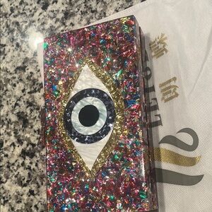 Colorful Evil Eye Clutch